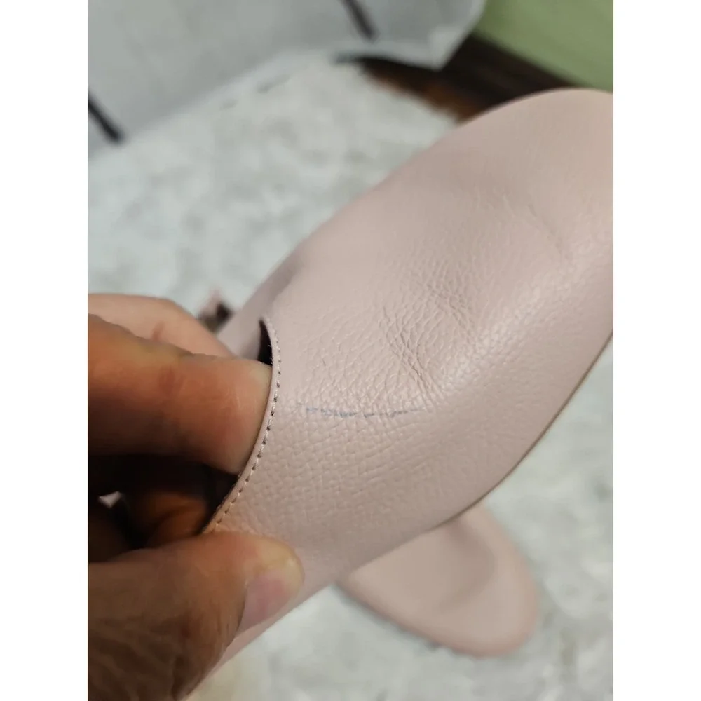 Everlane: The Day Glove Italian Leather Ballet Flats in Rose Women's 7.5 - Picture 9 of 9